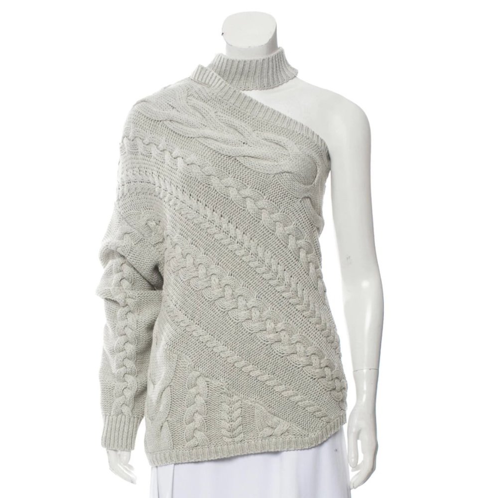 Atoir Braided Statement Knit Sweater